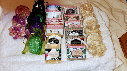 Jabones artesanales curativos